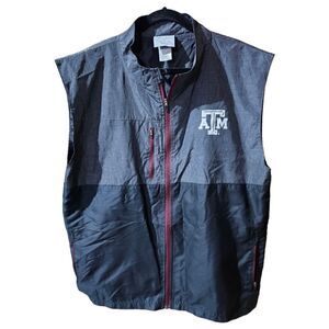 CHAMPION Texas A&M Aggies Vest Jacket - Size XL